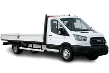 Car Hire Motherwell - Ford Transit Dropside Van - Van hire Motherwell